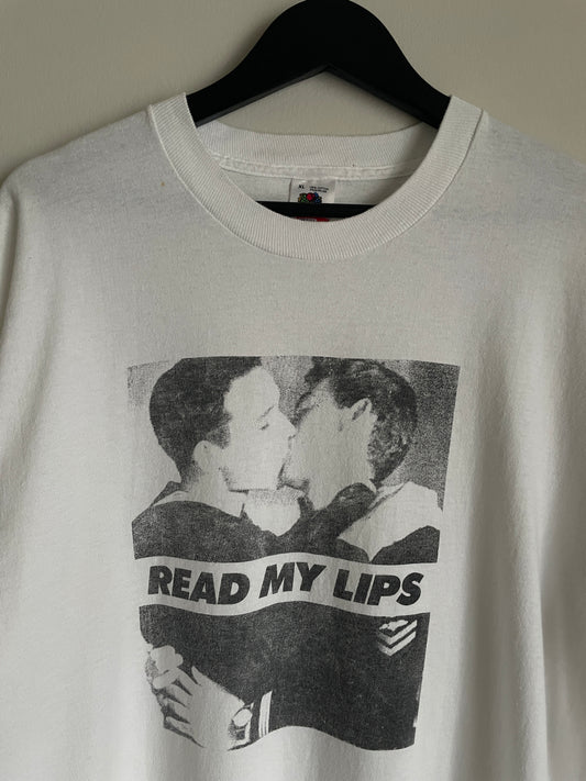 Gran Fury "Read My Lips" Tee