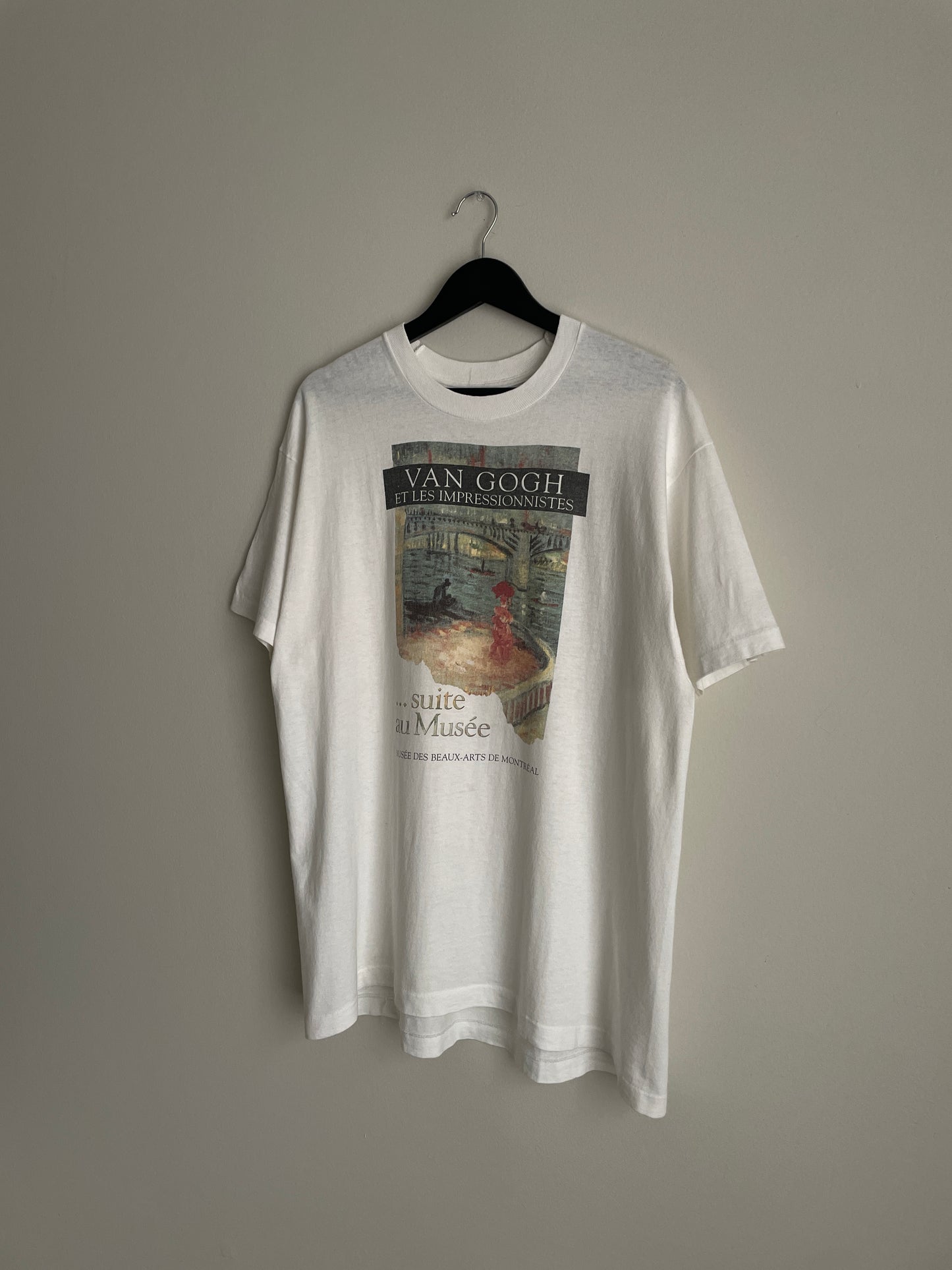 Vincent van Gogh "Bridges Across the Seine at Asnieres" Tee