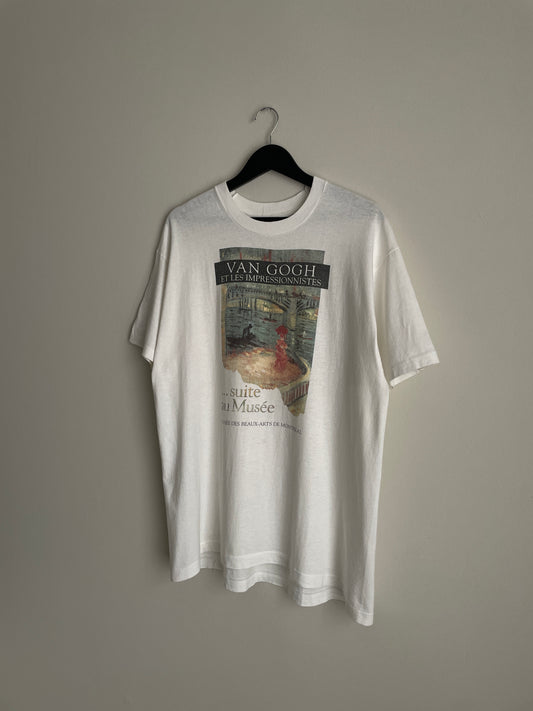 Vincent van Gogh "Bridges Across the Seine at Asnieres" Tee