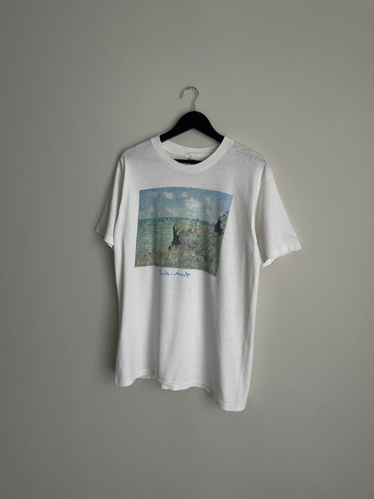 Claude Monet "The Cliff Walk at Pourville" Tee