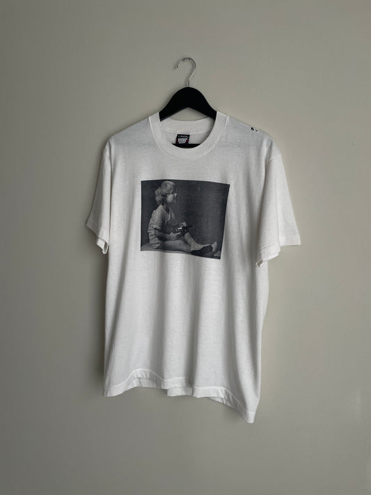"Kid Holding Gun" Tee