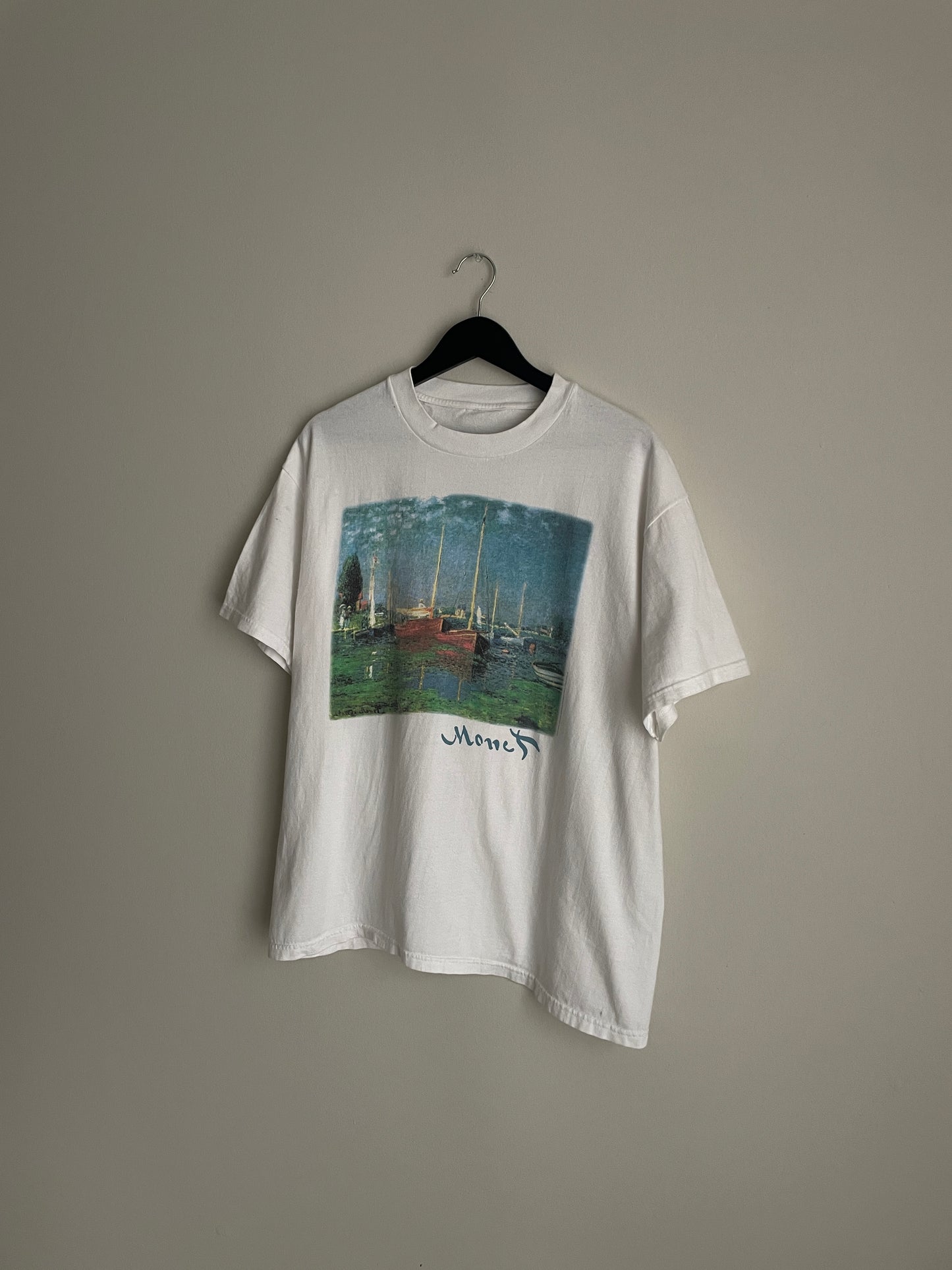 Claude Monet "Red Boats at Argenteuil" Tee