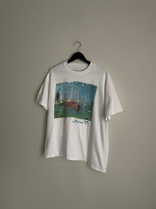 Claude Monet "Red Boats at Argenteuil" Tee