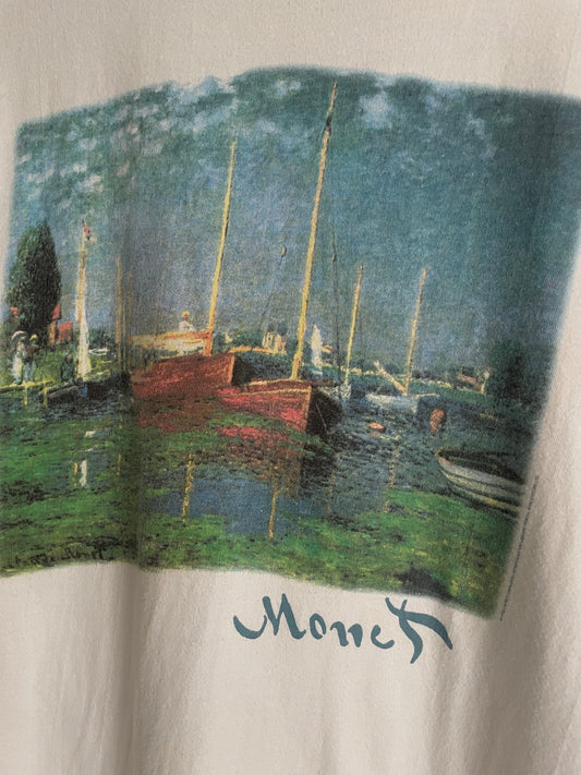 Claude Monet "Red Boats at Argenteuil" Tee