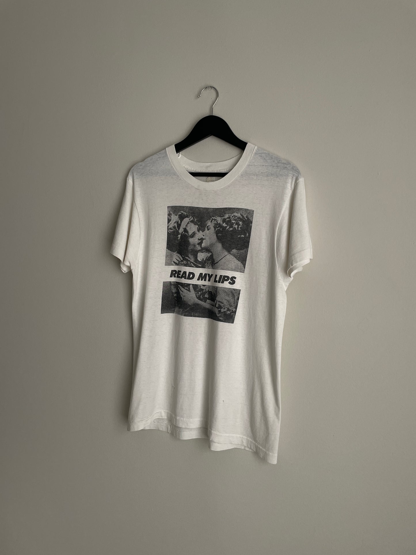 Gran Fury "Read My Lips" Tee