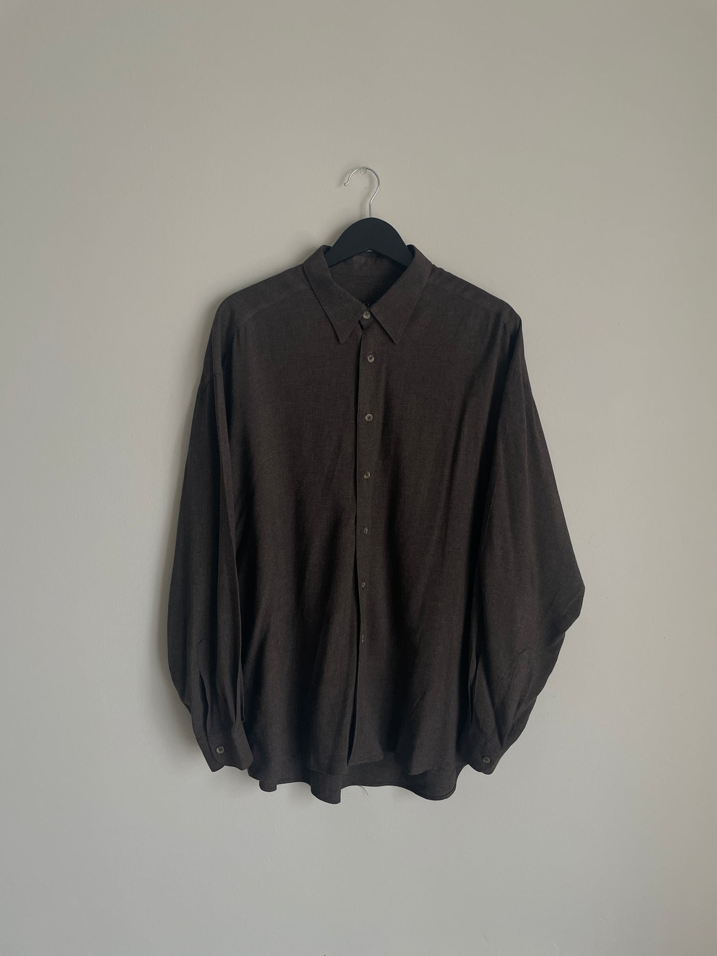 "Barneys New York" Rayon Button Up Shirt