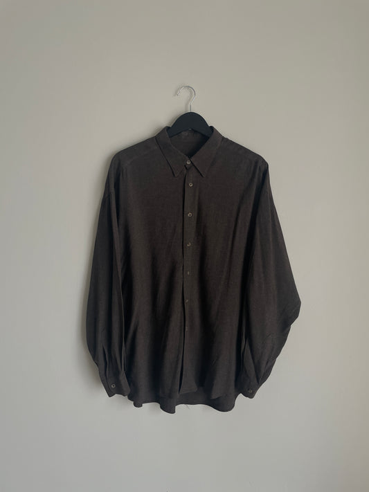 "Barneys New York" Rayon Button Up Shirt
