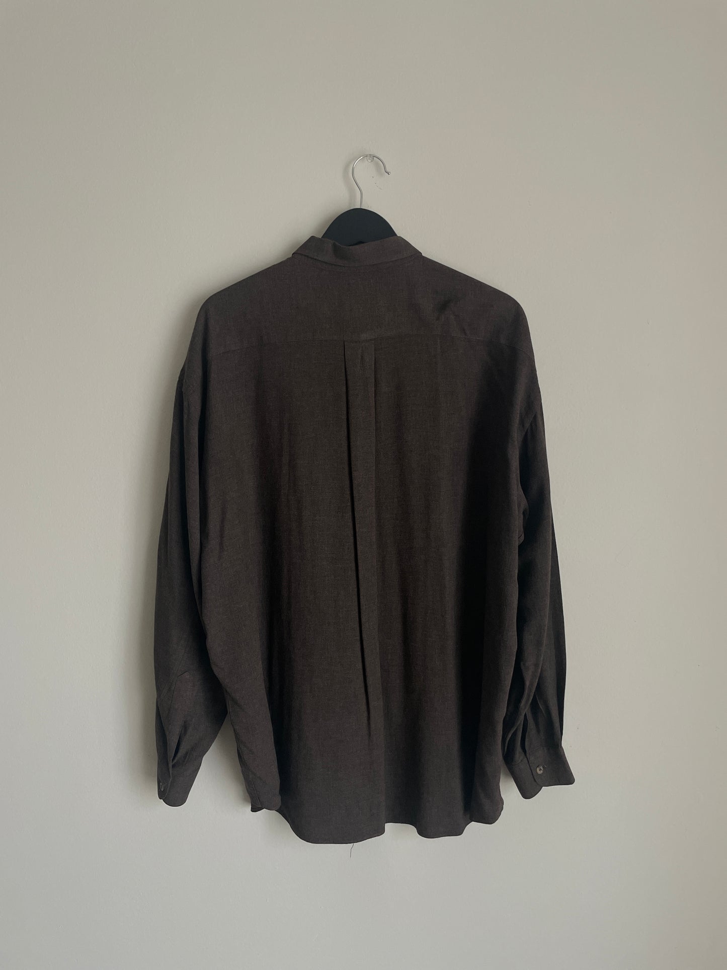 "Barneys New York" Rayon Button Up Shirt