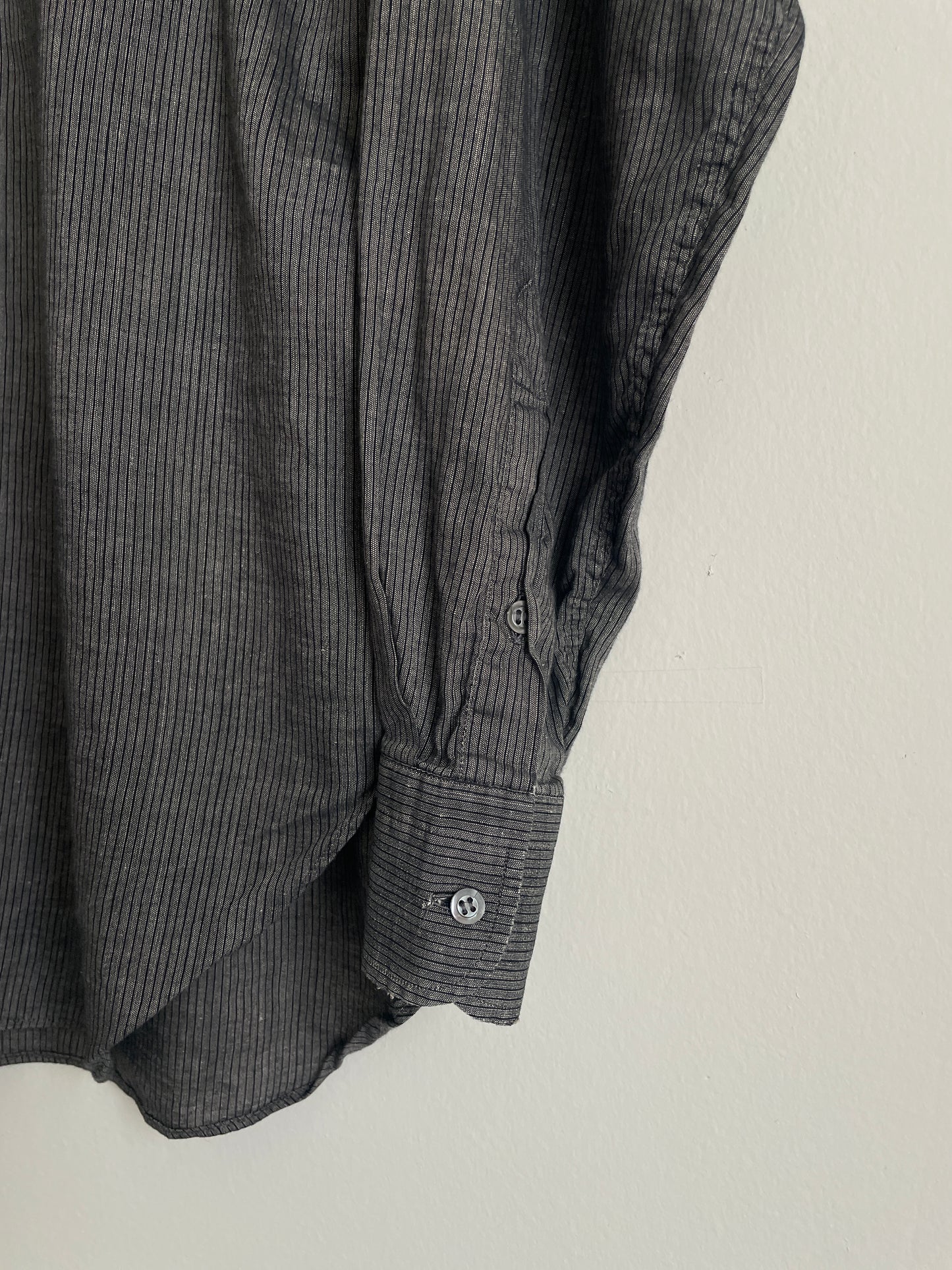 "Giorgio Armani" Linen Button Down Shirt