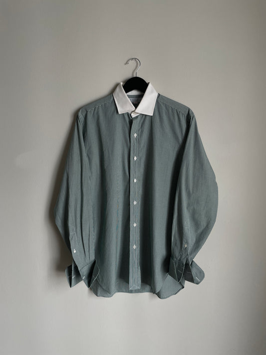 "Barneys New York" Cotton Button Up Shirt