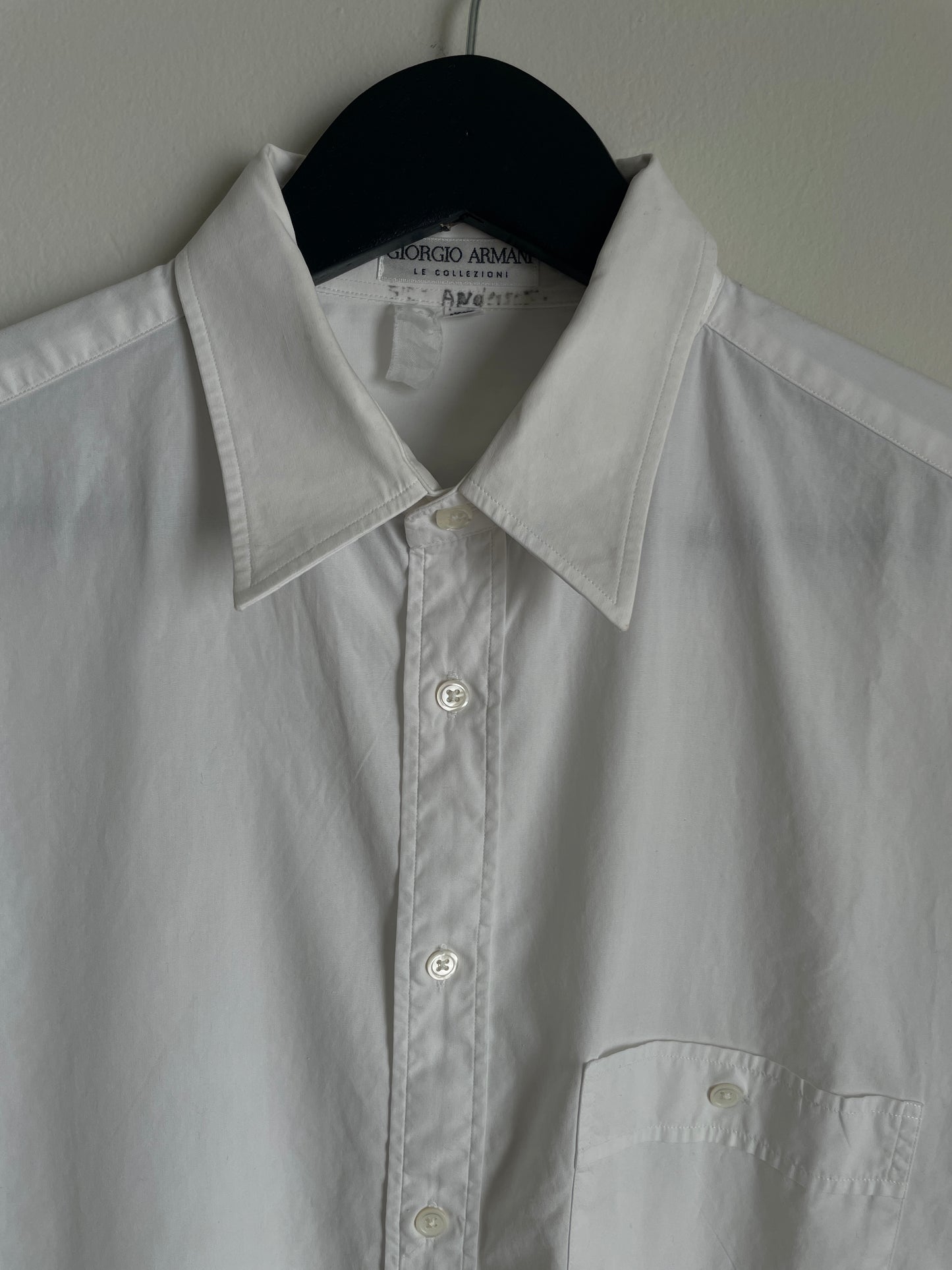 "Giorgio Armani" Cotton Button Up Shirt