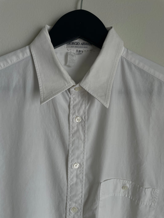 "Giorgio Armani" Cotton Button Up Shirt