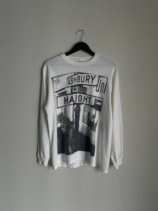 "Corner Haight & Ashbury" Long Sleeve Tee