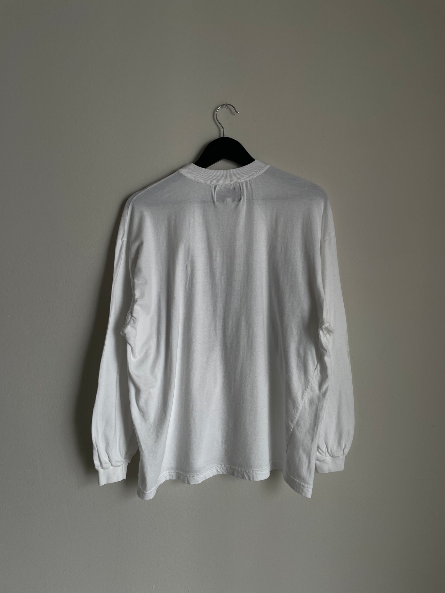Emporio Armani "Lunch atop a Skyscraper" Long Sleeve Tee