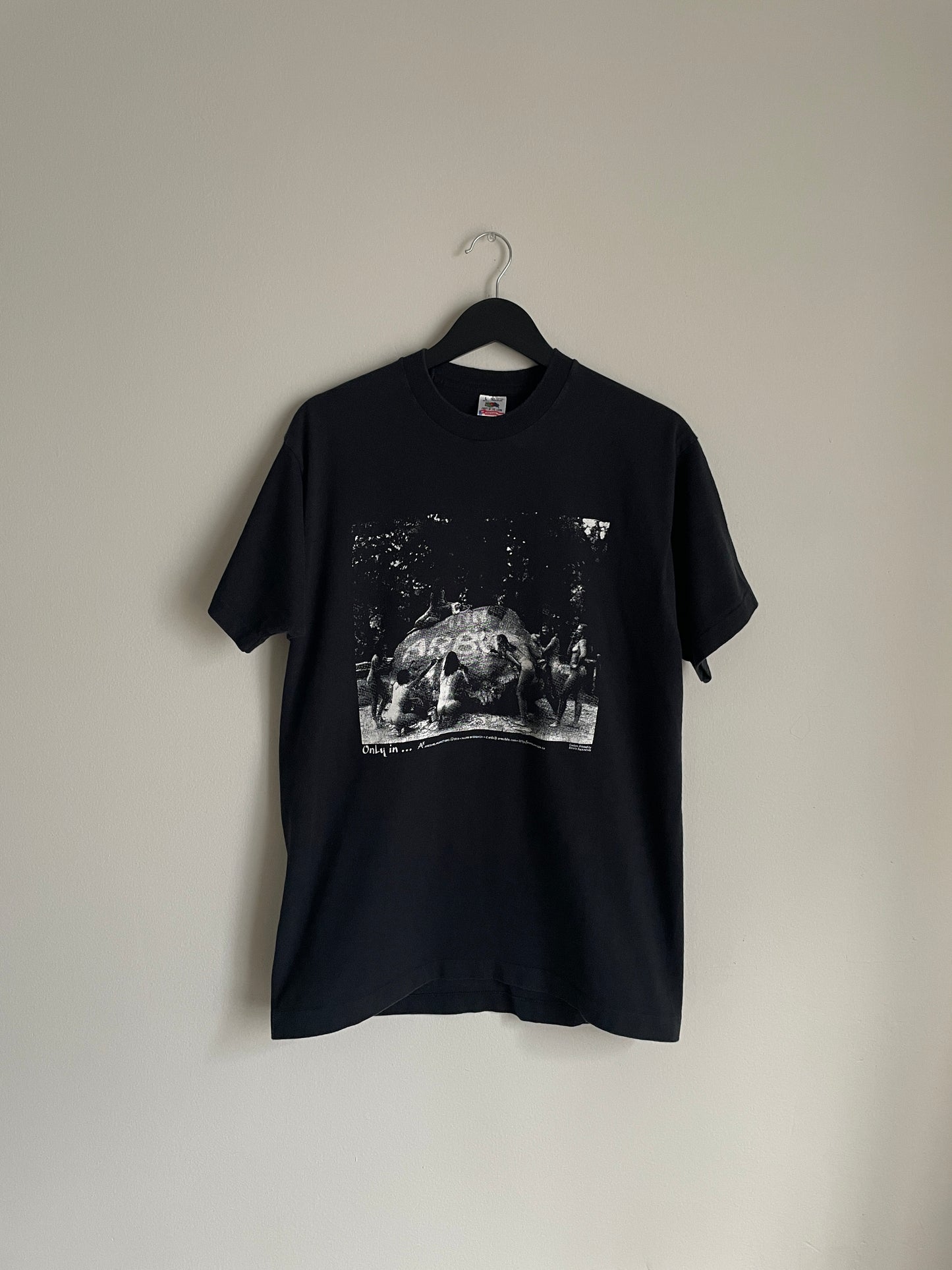 "Nude Women Painting A Rock" Tee