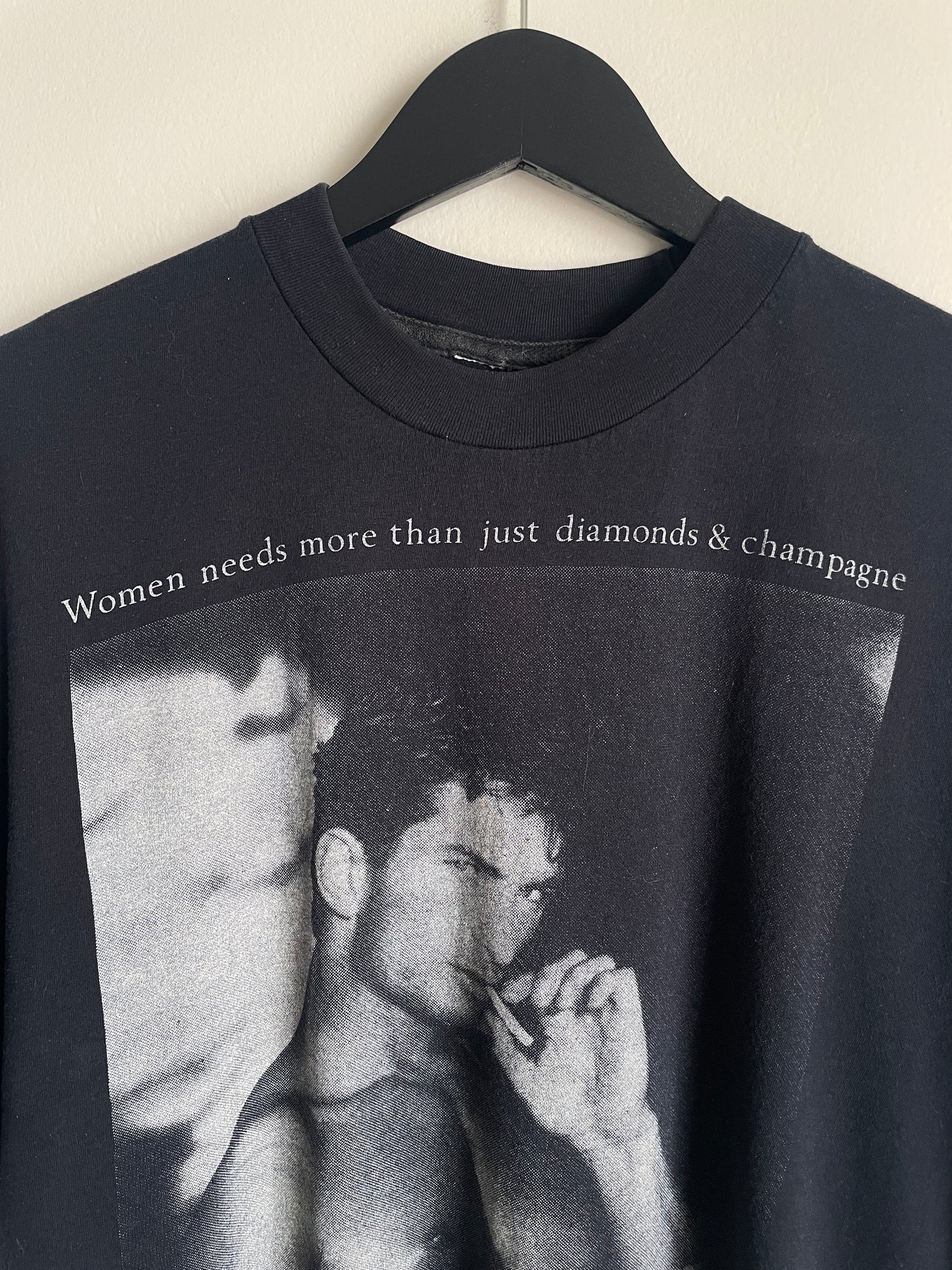 "Women Needs More Than Just Diamonds & Champagne" Tee