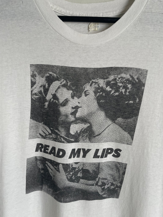 Gran Fury "Read My Lips" Tee