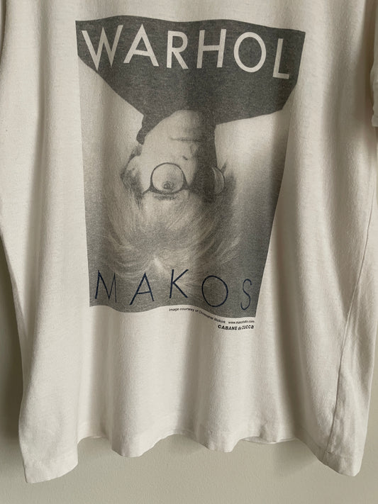 Christopher Makos "Andy Warhol" Tee