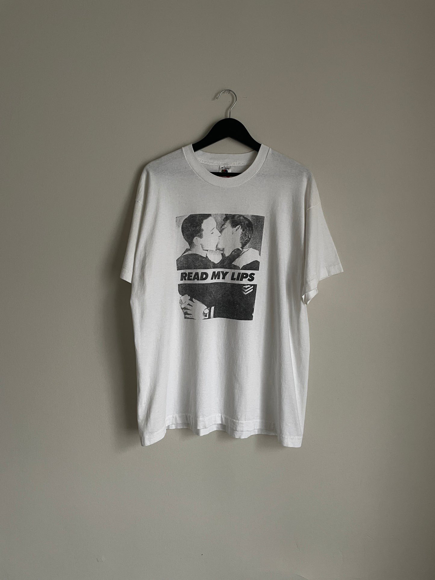 Gran Fury "Read My Lips" Tee