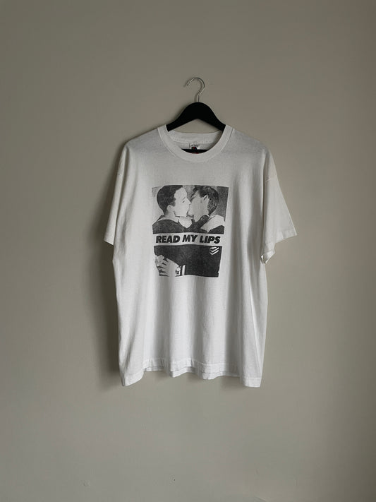 Gran Fury "Read My Lips" Tee