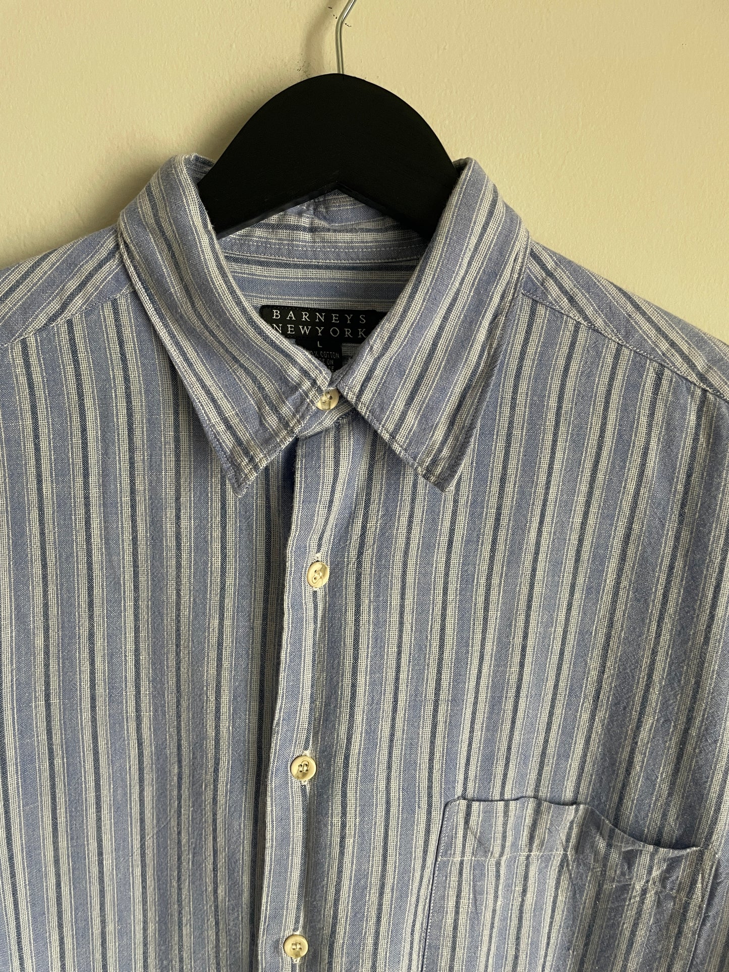 "Barneys New York" Cotton Button Up Shirt