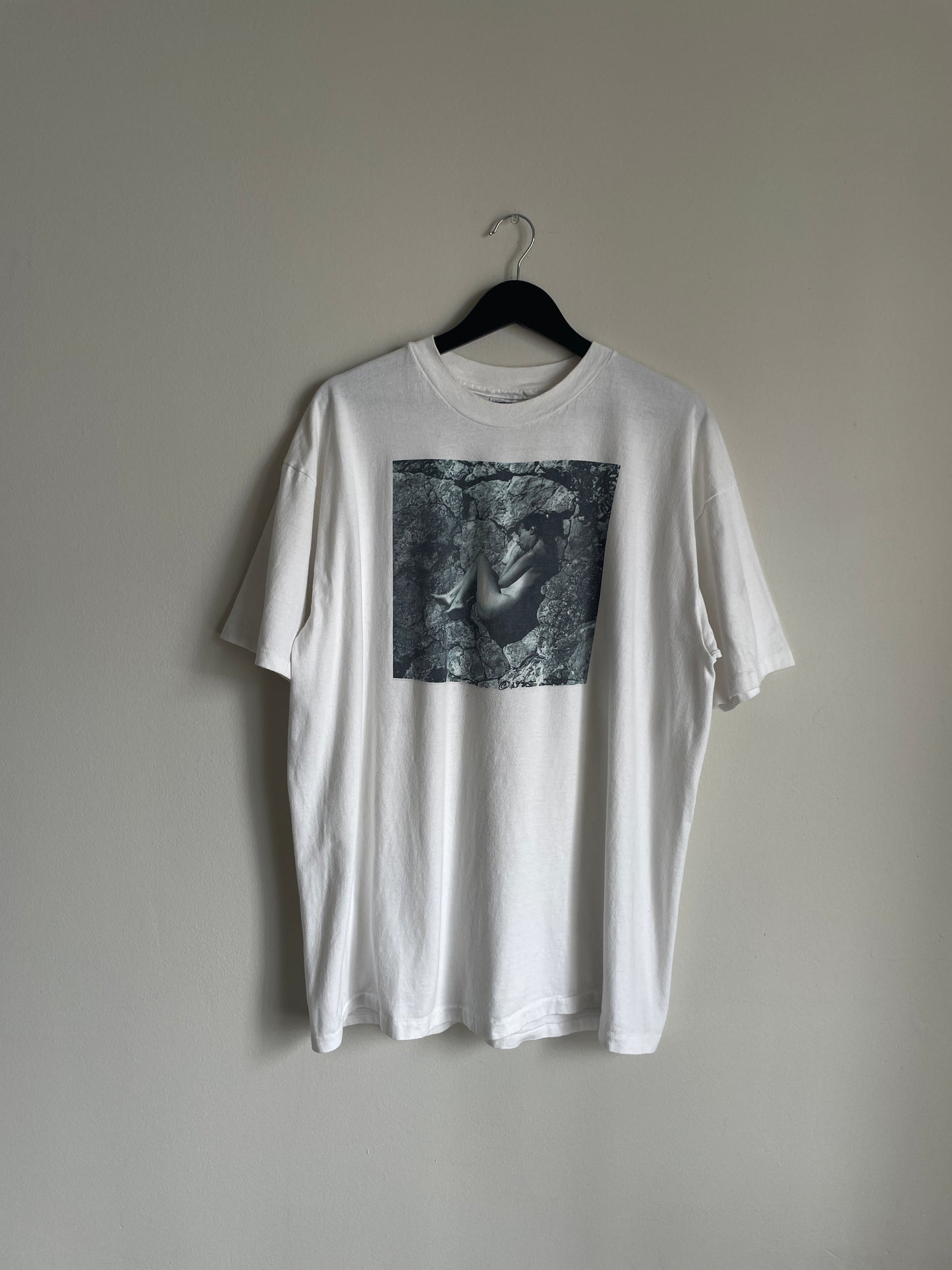 "Nude Woman On Rocks" Tee