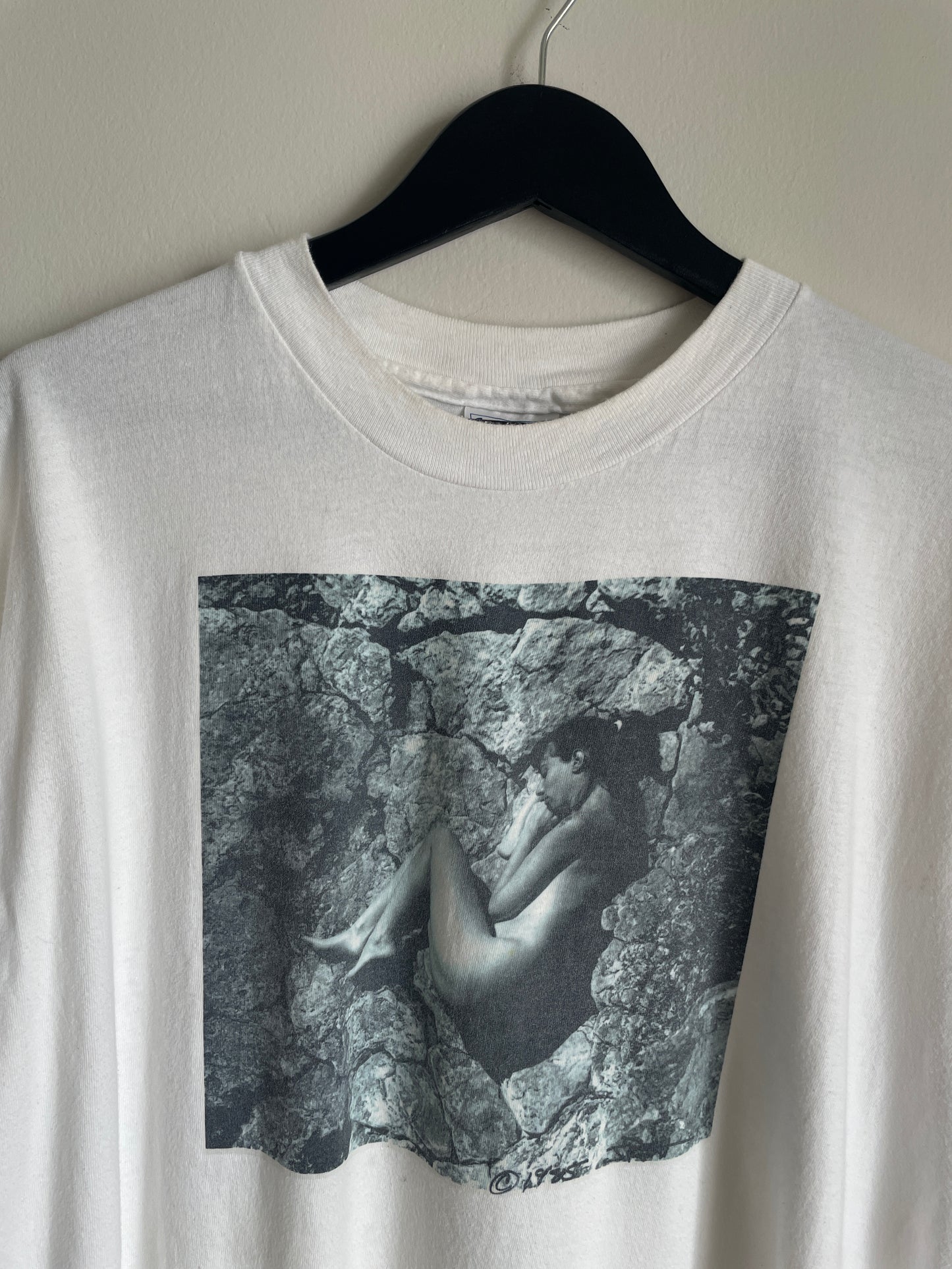 "Nude Woman On Rocks" Tee
