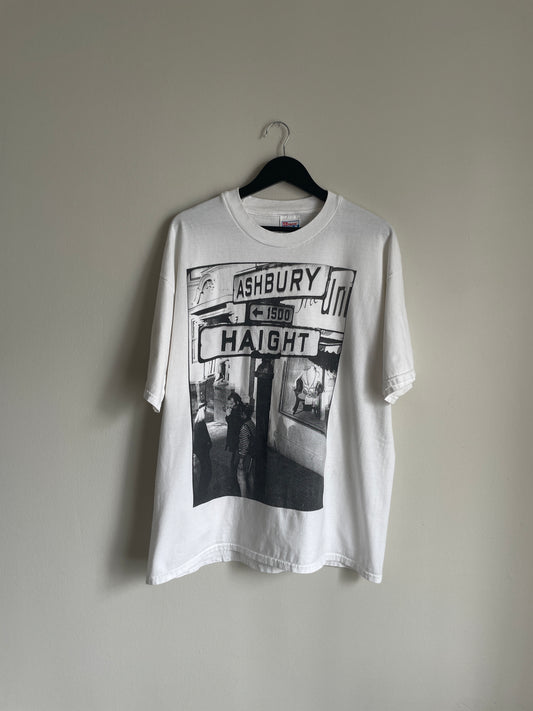 "Corner Haight & Ashbury" Tee