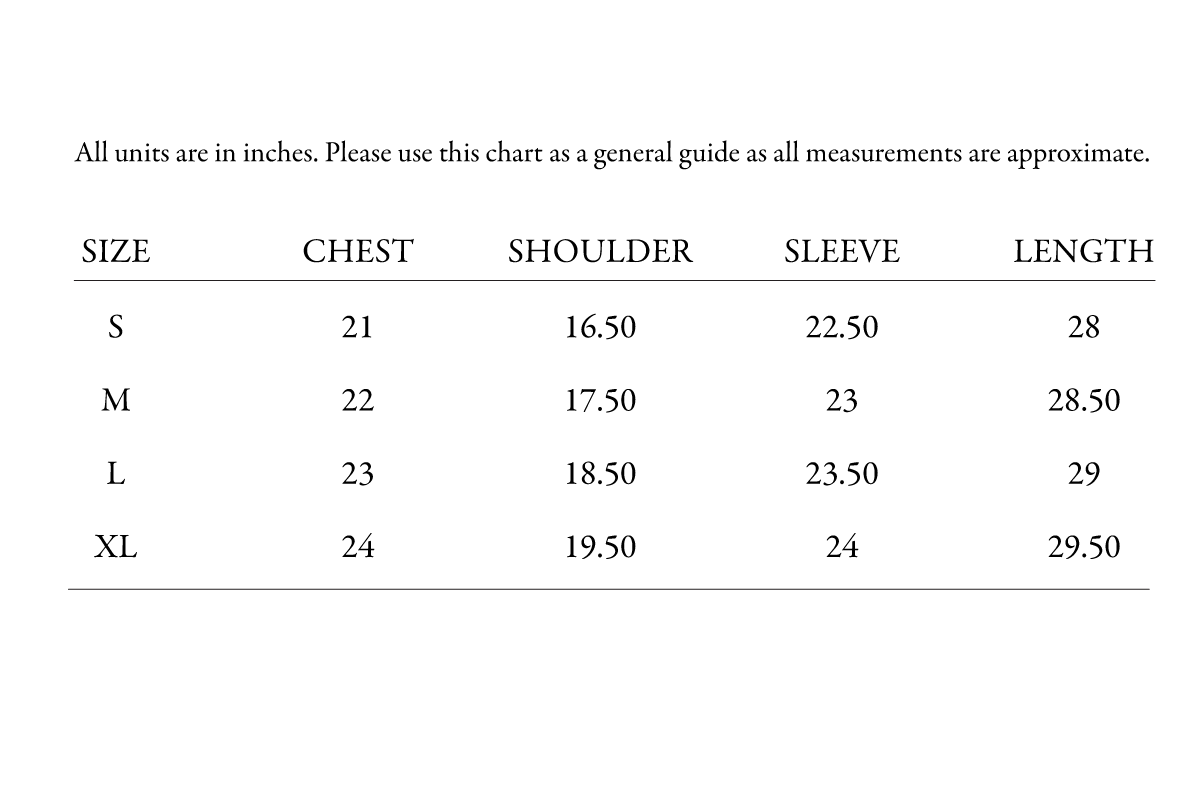 Size Guide