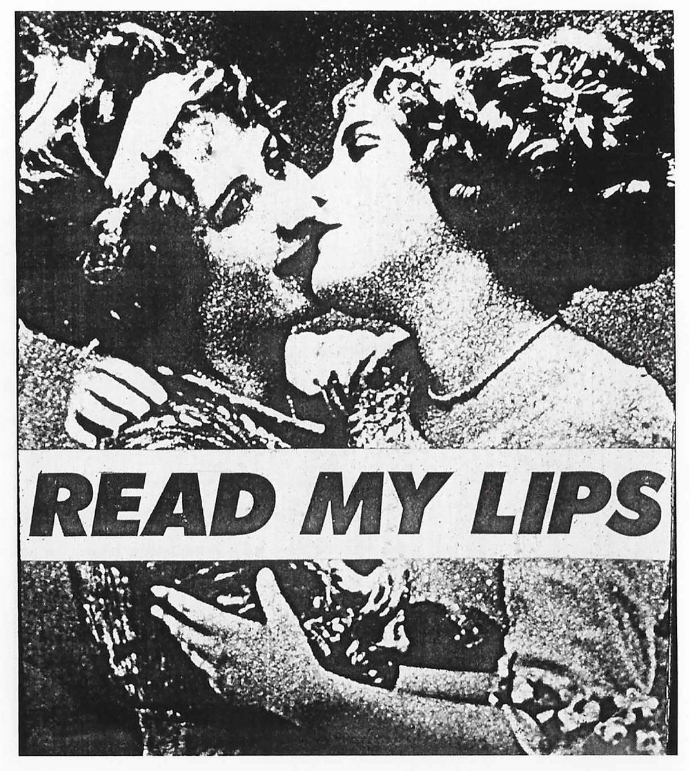 Gran Fury "Read My Lips" Tee